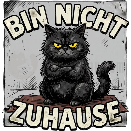 Design Vorschau Bin nicht zuhause