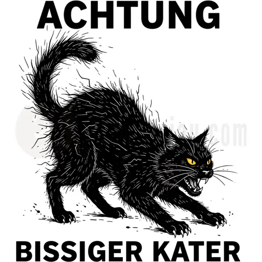 Design Vorschau Bissiger Kater