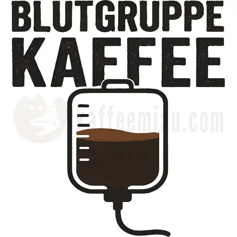 Design Vorschau Blutgruppe Kaffee