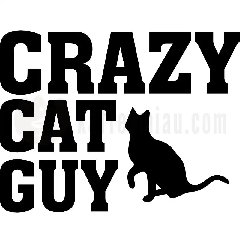 Design Vorschau Crazy Cat Guy
