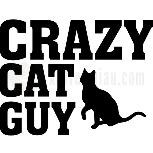 Design Vorschau Crazy Cat Guy