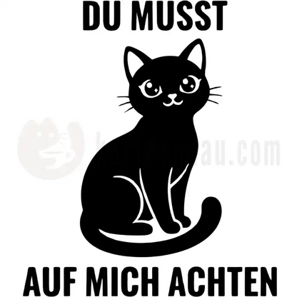 Design Vorschau Du musst auf mich achten