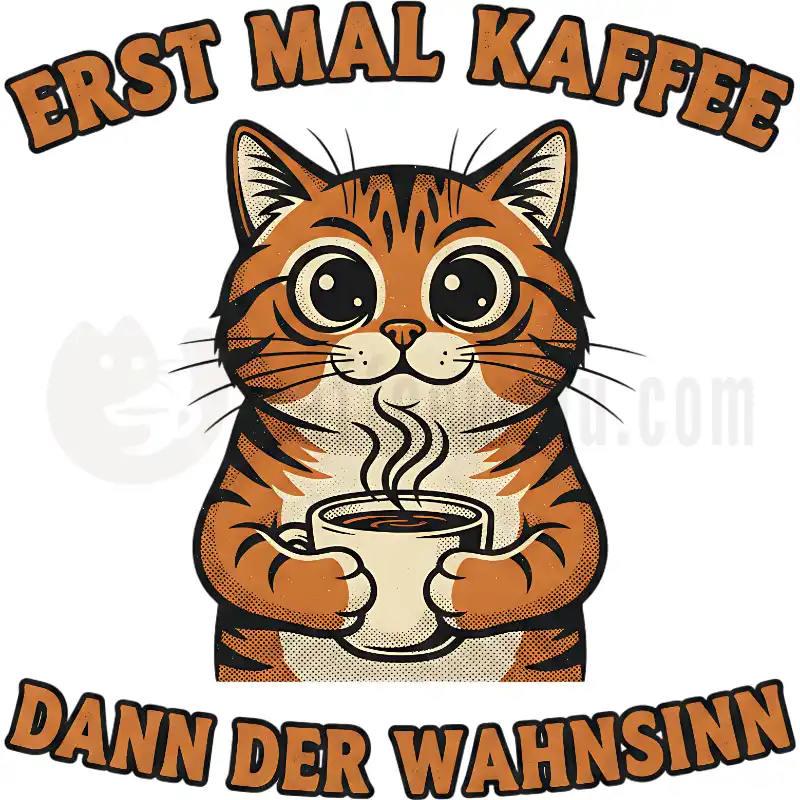 Design Vorschau Erst mal Kaffee