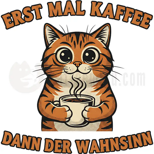 Design Vorschau Erst mal Kaffee
