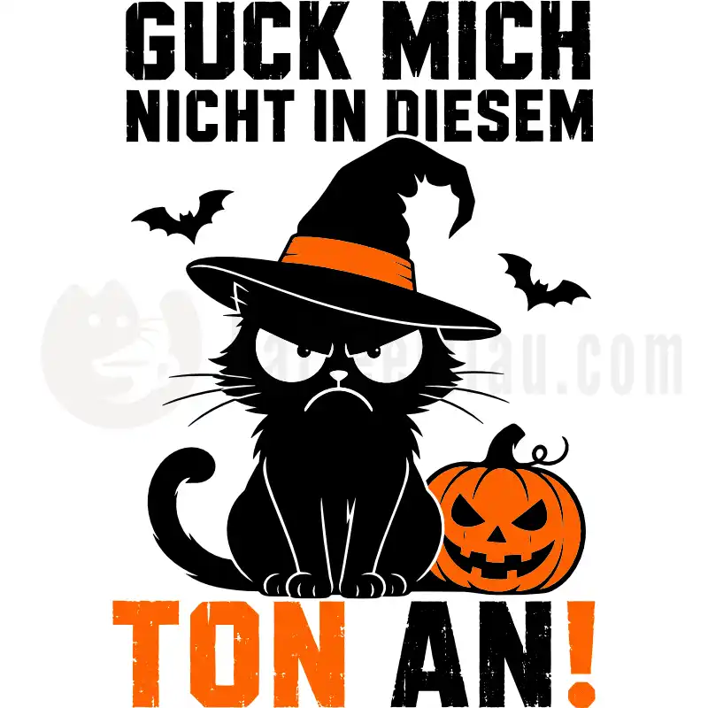 Design Vorschau Guck mich nicht - Halloween