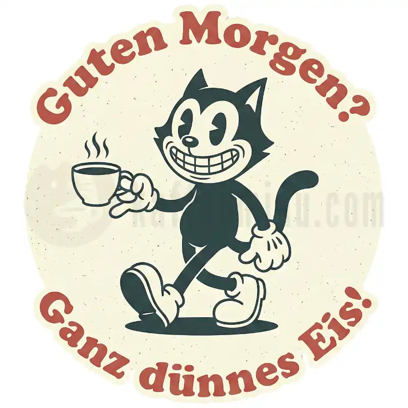 Design Vorschau Guten Morgen? Ganz dünnes Eis! Streatware