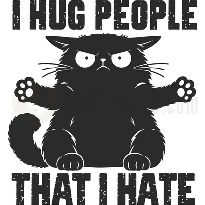 Design Vorschau I Hug People That I Hate - Back