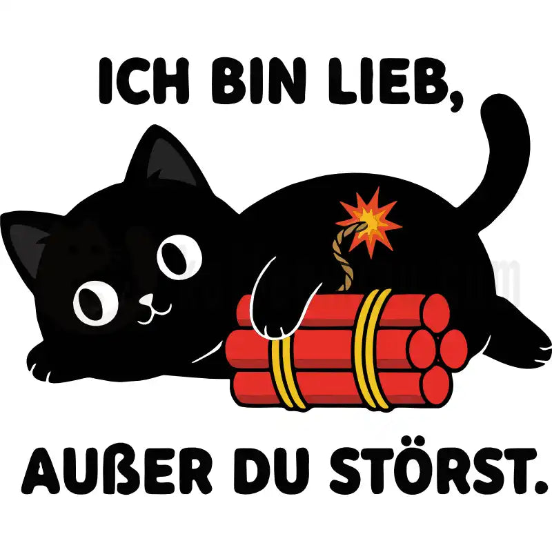 Design Vorschau Ich bin lieb, außer du störst