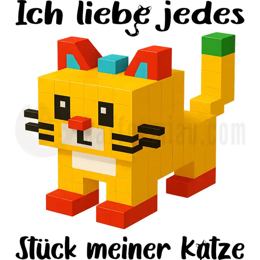 Design Vorschau Ich liebe jedes Stück meiner Katze