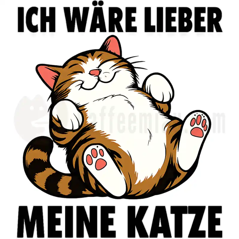 Design Vorschau Ich wäre lieber meine Katze
