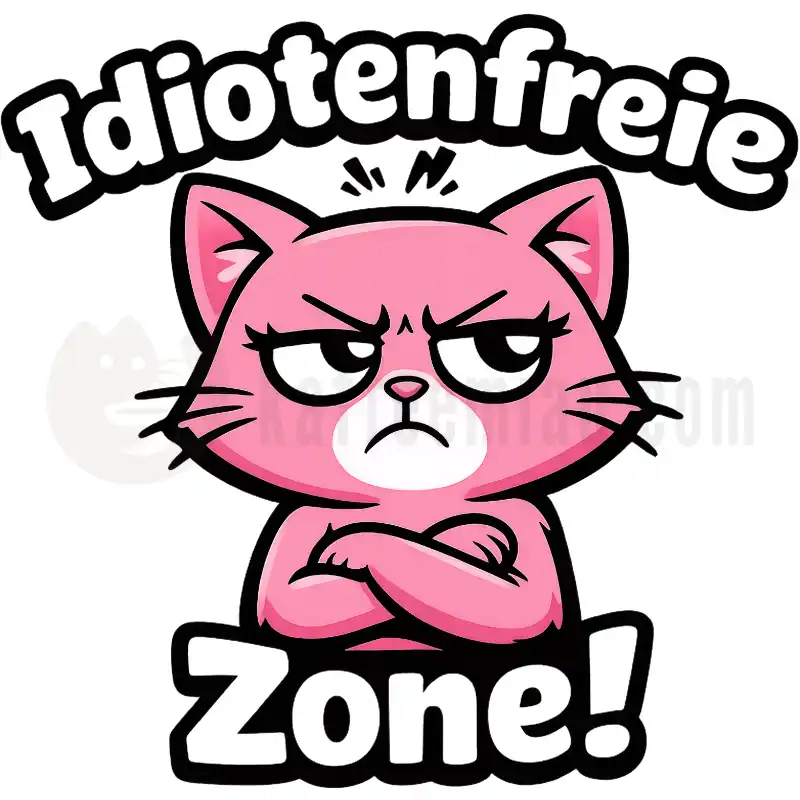 Design Vorschau Idiotenfreie Zone!