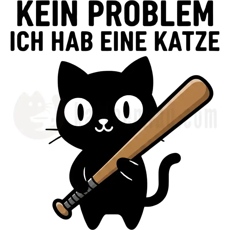 Design Vorschau Kein Problem - Habe Katze
