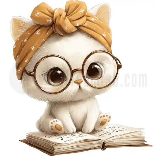 Design Vorschau Lesekatze