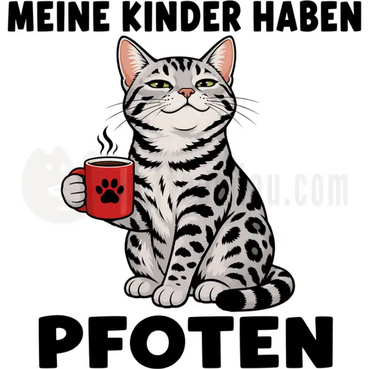 Design Vorschau Meine Kinder haben Pfoten