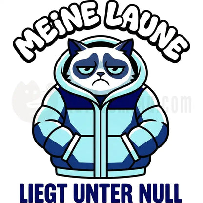 Design Vorschau Meine Laune liegt unter Null