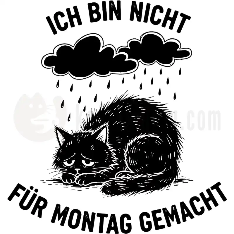 Design Vorschau Nicht für Montag gemacht