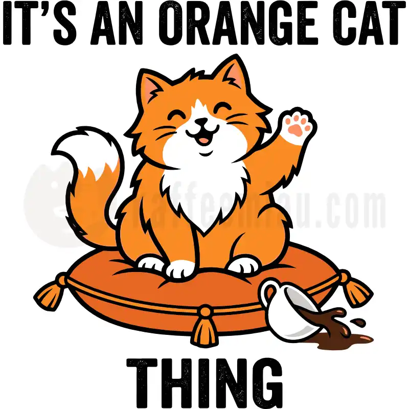 Design Vorschau Orange Cat Thing
