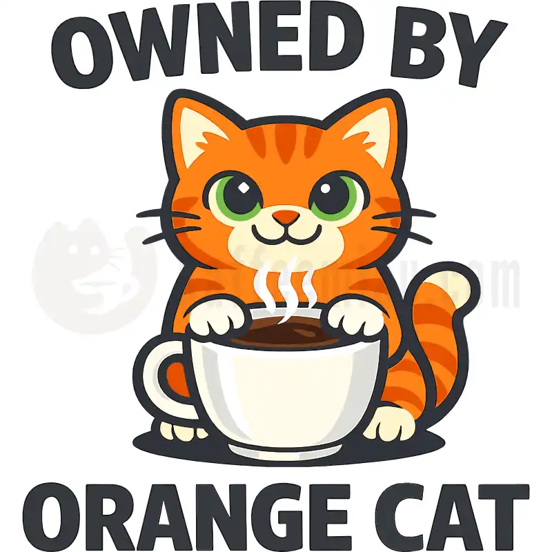 Design Vorschau Owned by Orange Cat