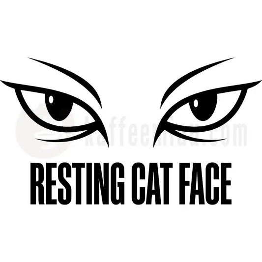 Design Vorschau Resting Cat Face