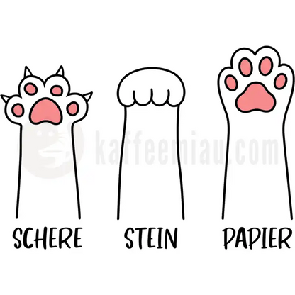 Design Vorschau Schere Stein Papier