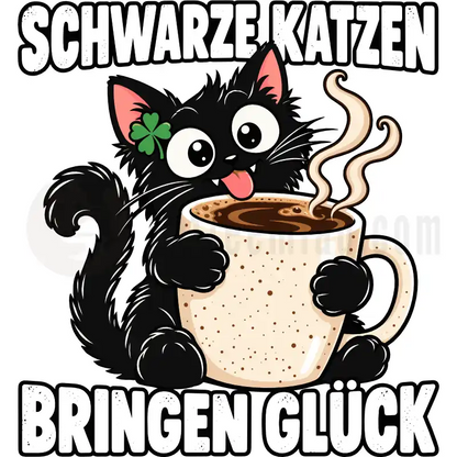 Design Vorschau Schwarze Katzen bringen Glück