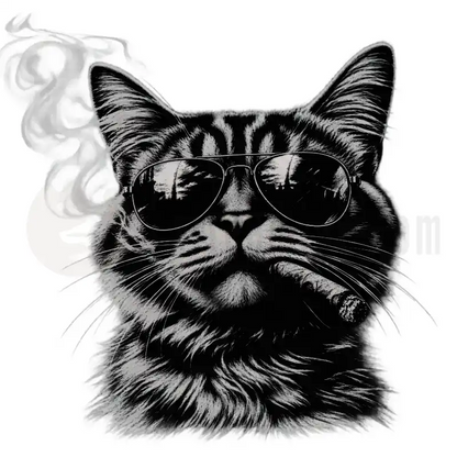 Design Vorschau Smoking Cat