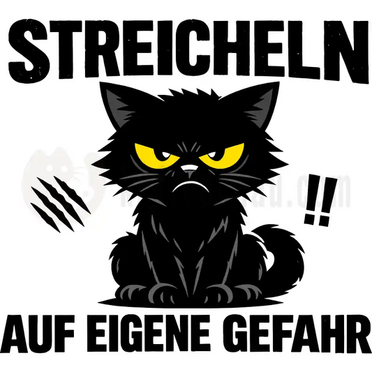 Design Vorschau Streicheln auf eigene Gefahr