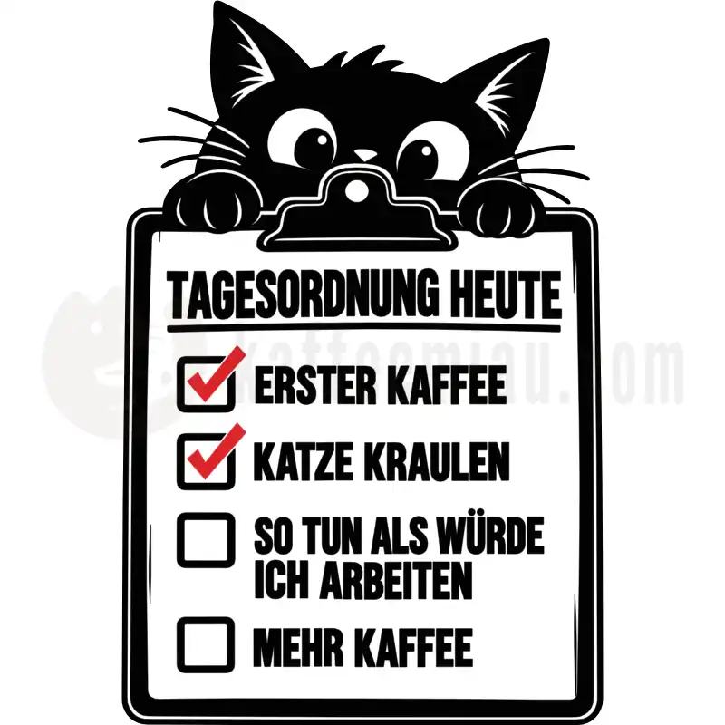 Design Vorschau Tagesordnung heute