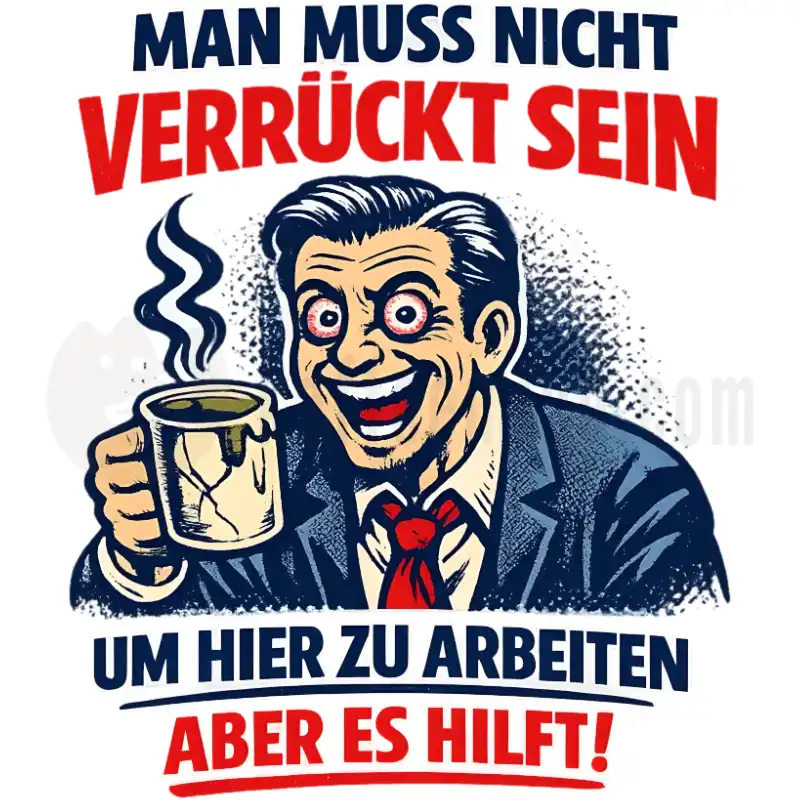Design Vorschau Verrückter Arbeitsplatz
