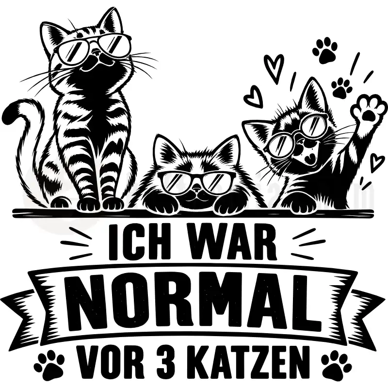 Design Vorschau Vor 3 Katzen