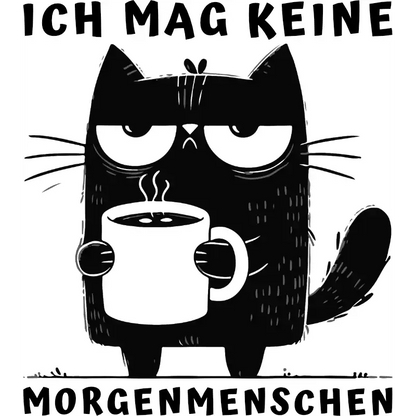Ich mag keine Morgenmenschen - Hoodie