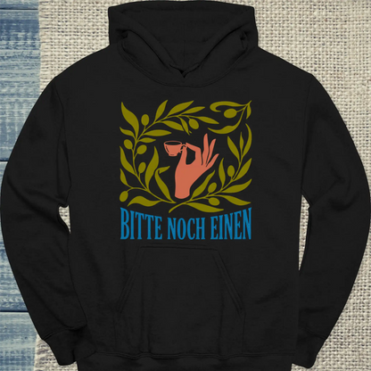 Hoodie - Bitte noch einen - Unisex - Kaffee Schwarz