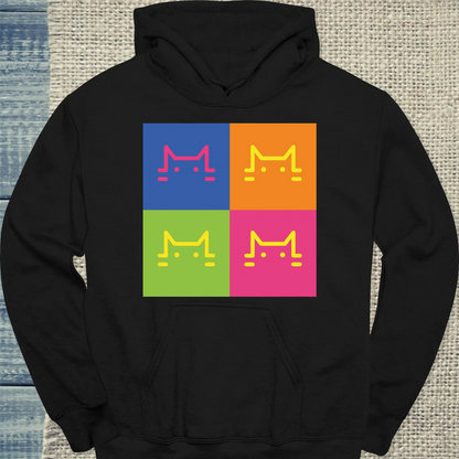 Hoodie - Catified - Unisex - Katze Schwarz