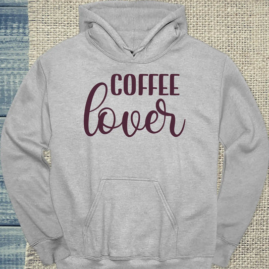 Hoodie - Coffee lover - Unisex - Kaffee Grau