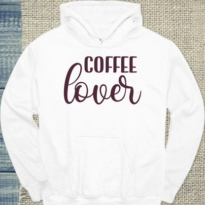 Hoodie - Coffee lover - Unisex - Kaffee Weiß