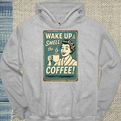 Hoodie - Coffee - You can sleep when you're dead - Unisex - Kaffee, Retro Grau