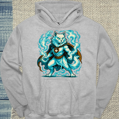 Hoodie - Decaf Phantom - Superpfoten - Unisex - Superpfoten Grau
