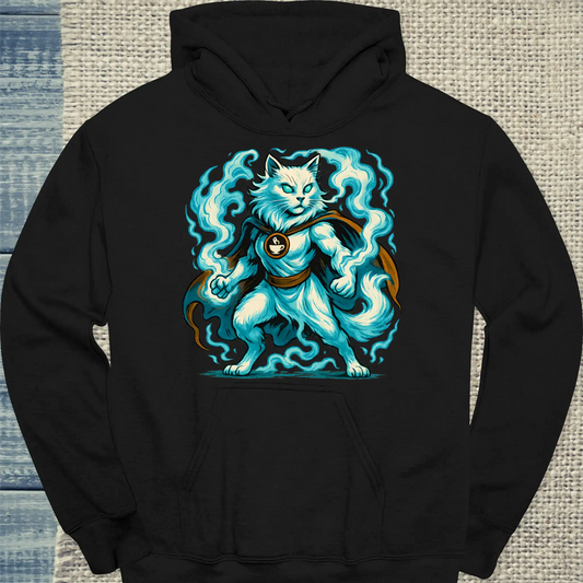 Hoodie - Decaf Phantom - Superpfoten - Unisex - Superpfoten Schwarz