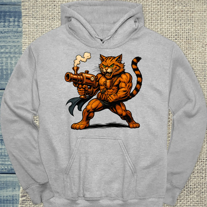 Hoodie - Der Bohnenheld - Superpfoten - Unisex - Superpfoten Grau