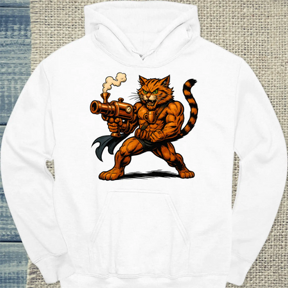 Hoodie - Der Bohnenheld - Superpfoten - Unisex - Superpfoten Weiß