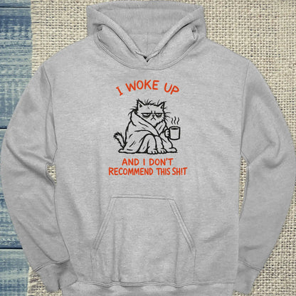 Hoodie - Don't recommend - Unisex - Katze Grau