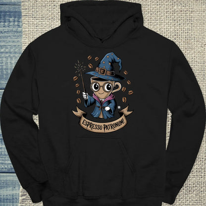 Hoodie - Espresso Patronum - Unisex - Kaffee Schwarz