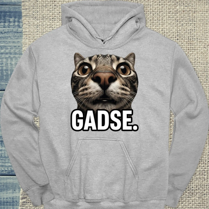 Hoodie - GADSE - Unisex - Katze Grau