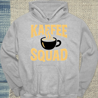 Hoodie - Kaffee Squad - Tasse - Unisex - Kaffee Grau