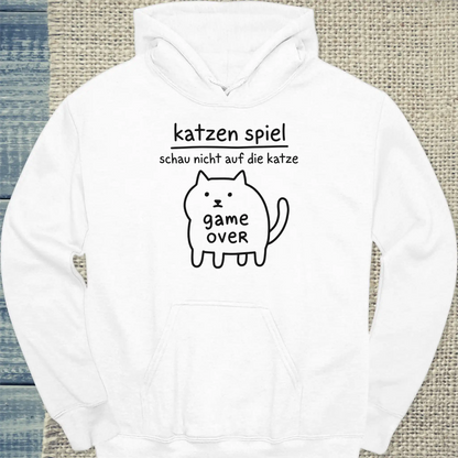 Hoodie - katzenspiel - Unisex - Katze Weiß