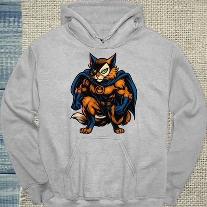 Hoodie - Macchiato Mask - Superpfoten - Unisex - Superpfoten Grau