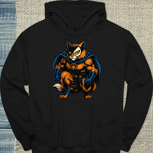 Hoodie - Macchiato Mask - Superpfoten - Unisex - Superpfoten Schwarz