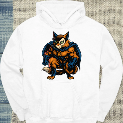 Hoodie - Macchiato Mask - Superpfoten - Unisex - Superpfoten Weiß