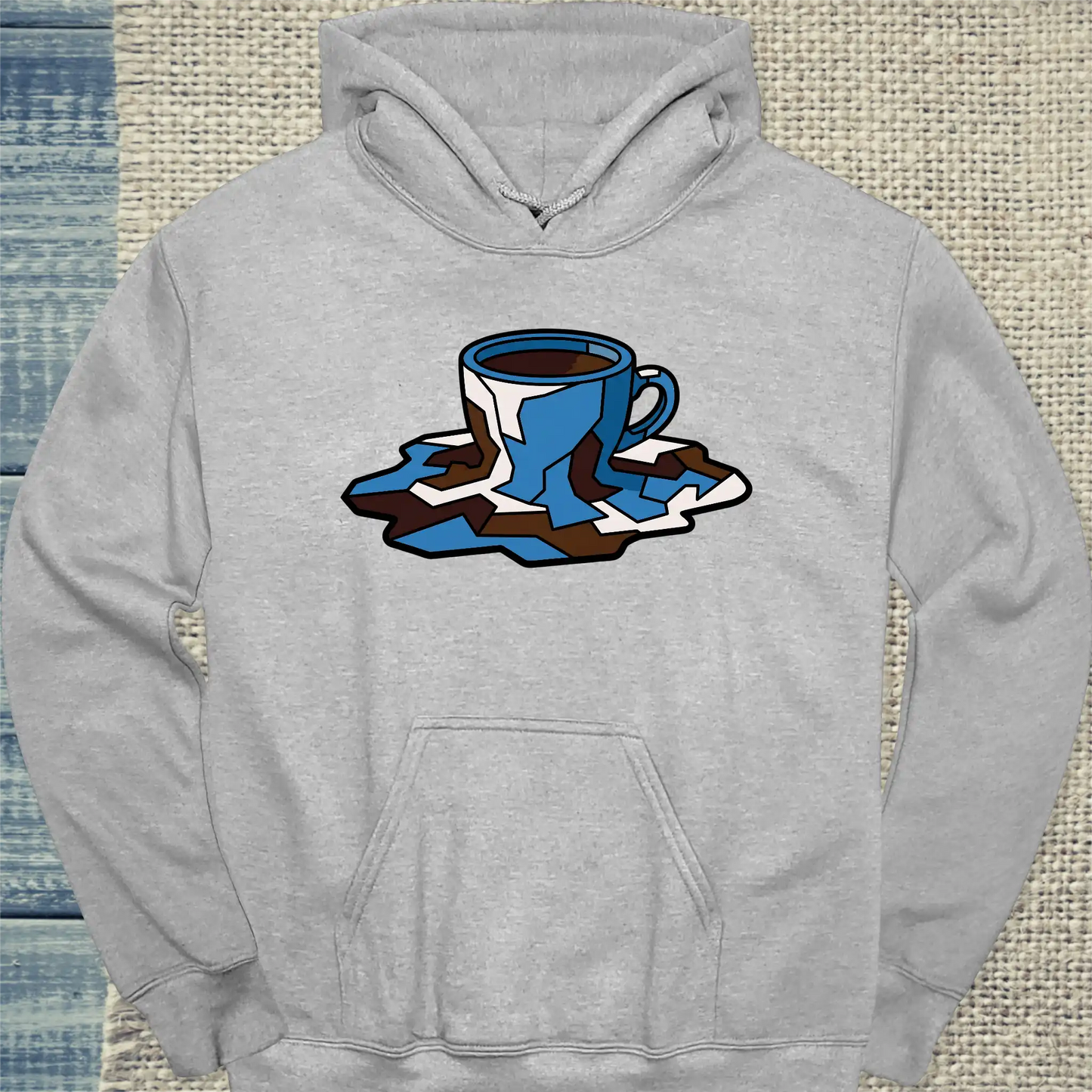 Hoodie - Modern Coffee - Unisex - Kaffee Grau
