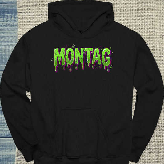 Hoodie - Montag - Unisex - Kaffee Schwarz